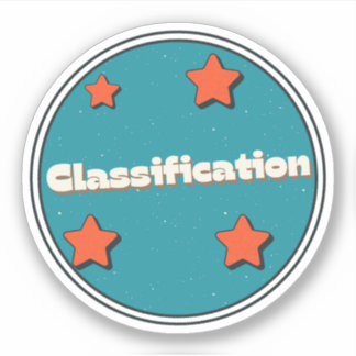 Classificatie Sticker
