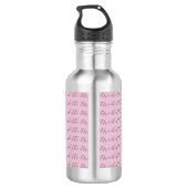 Classificatiehandschrift met minimale namen waterfles (Achterkant)