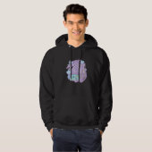 Classificeerd videospelcontroller met kabelretro hoodie (Voorkant volledig)