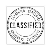 Classificeerd, Zeer geheim, Cofidential Zelfinktende Stempel (Design)