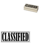 Classified Business Kantoor Ingelijste Eenvoudig w Rubberstempel (Gestempeld)