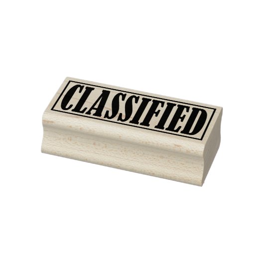 Classified Business Kantoor Ingelijste Eenvoudig w Rubberstempel (Stempel)