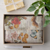  Classifieds met Vlinders Tissuepapier (Geschenk)