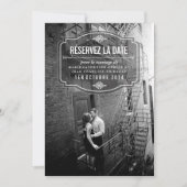 Classique et Élégante Réservez la Date Save The Date (Voorkant)