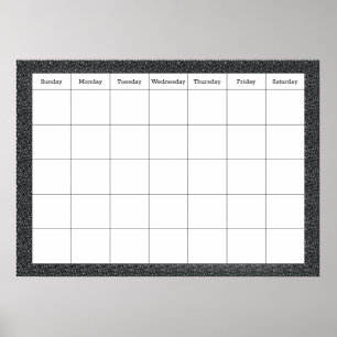 Classroom Agenda Poster
