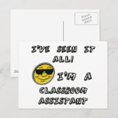 Classroom Assistant Briefkaart (Voorkant / Achterkant)