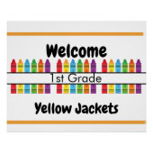 Classroom Banner Perfect Poster (Voorkant)
