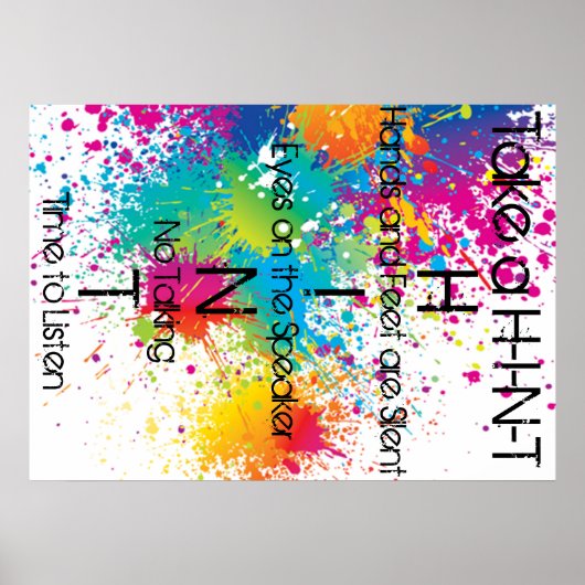 Classroom-beheer Poster (Voorkant)