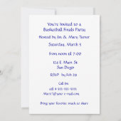 Classroom-benodigdheden, boeken, alkboard uitgenod kaart (Achterkant)