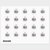 Classroom Birthday Treat Heart Cookie Simple Ronde Sticker (Vel)