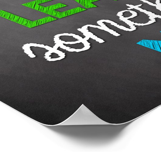 Classroom Decor, Classroom Quottes, Inspirerend Poster (Hoek)