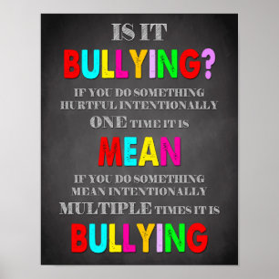 Classroom Decor, Classroom Quottes, Is het Bullyin Poster