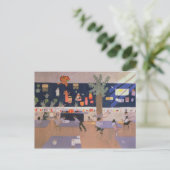 Classroom Derby 1985 Briefkaart (Staand voorkant)