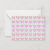 Classroom Happy Valentijn's Day Love Notitiekaartje (Achterkant)