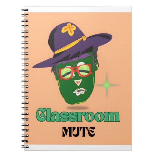 Classroom Mute Notitieboek (Voorkant)