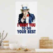 Classroom Poster: DOE UW BESTE Poster (Keuken)