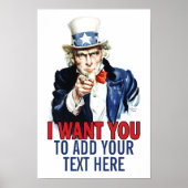 Classroom-Poster: voeg hier Jouw tekst toe Poster (Voorkant)