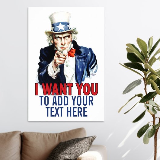 Classroom-Poster: voeg hier Jouw tekst toe Poster