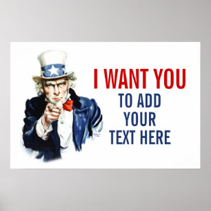 Classroom-Poster: voeg hier Jouw tekst toe Poster