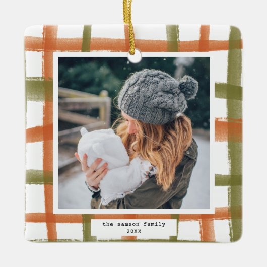 Classroom Pset-foto Keramisch Ornament (Voorkant)