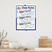 Classroom-regels Poster (Keuken)