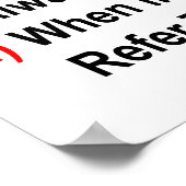 Classroom-regels Poster (Hoek)