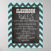Classroom-regels Poster (Voorkant)