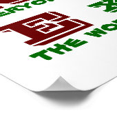 Classroom-regels / richtlijnen poster (Hoek)