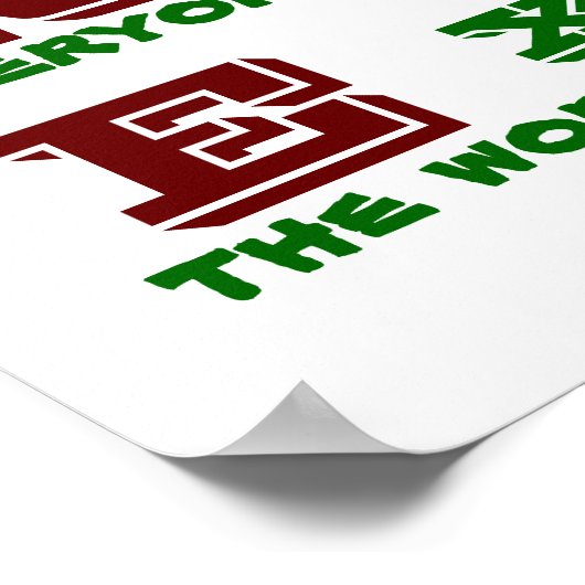 Classroom-regels / richtlijnen poster (Hoek)