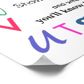 Classroom Rules # 2 door SRF Poster (Hoek)