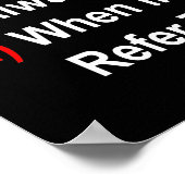 Classroom Rules (donker) Poster (Hoek)