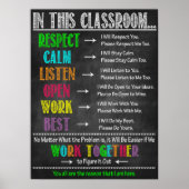 Classroom Rules Poster (Voorkant)
