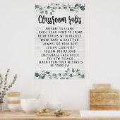 Classroom Rules Poster (Keuken)