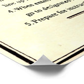 Classroom Rules Proclamation Education Decreet 2 Poster (Hoek)