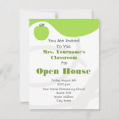 Classroom/School Open House — Green Apple Kaart (Voorkant)
