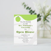 Classroom/School Open House — Green Apple Kaart (Staand voorkant)
