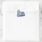 Classroom Storytime Ronde Sticker (Tas)