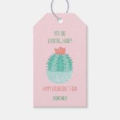 Classroom Valentijn Succulent Cactus Gift Labels Cadeaulabel (Voorkant)