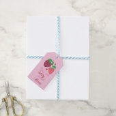 Classroom Valentijnsdag Berry Sweet Gift Label Cadeaulabel (Met Touw)