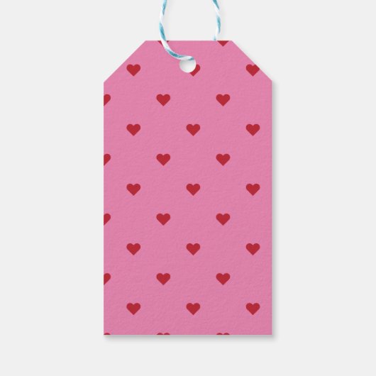 Classroom Valentijnsdag Berry Sweet Gift Label Cadeaulabel (Achterkant)