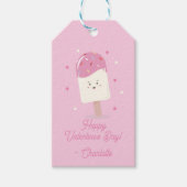 Classroom Valentijnsdag Cool Popsicle Gift Label Cadeaulabel (Voorkant)