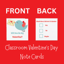 Classroom Valentijnsdag Little Birdie Love