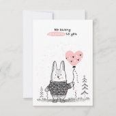 Classroom-Valentijnsdag Notitiekaartje (Voorkant)