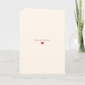 Classroom Valentine Card | Cute School Exchange Feestdagen Kaart (Achterkant)