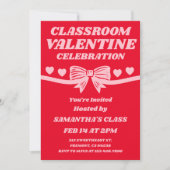 Classroom Valentine Celebration Kaart (Voorkant)