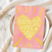 Classroom Valentine’s Day Card for school friends  Feestdagenkaart