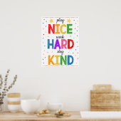 Classroom verwacht Poster (Keuken)