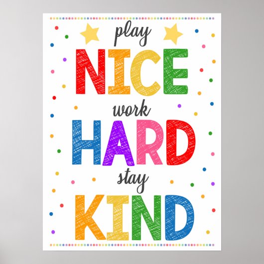 Classroom verwacht Poster (Voorkant)