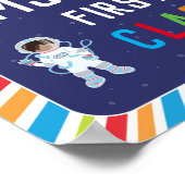 Classroom welkomstteken in buitenruimtespecifiek poster (Hoek)