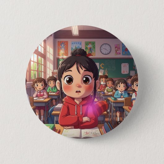 Classroom Wonders Ronde Button 5,7 Cm (Voorkant)